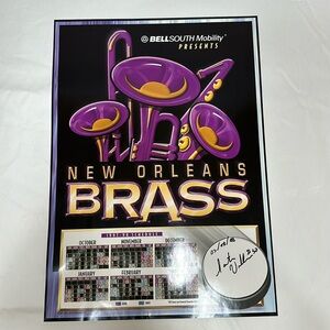 New Orleans Brass hockey poster